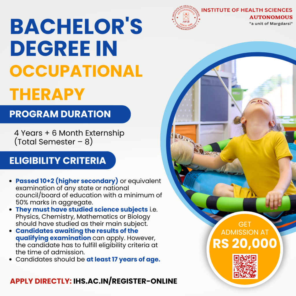 Occupational Therapy Degree with qr code